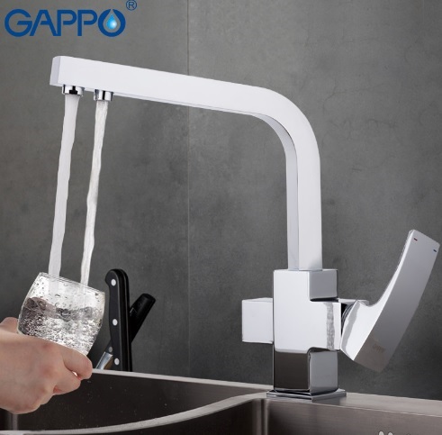 Смеситель для кухни Gappo Jacob G4307 с фильтром