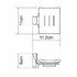 Мыльница Wasser Kraft Leine K-5029White