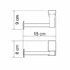 Держатель для бумаги Wasser Kraft Leine K-5096White