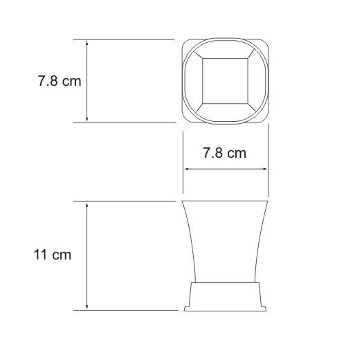 Стакан Wasser Kraft Amper K-5428