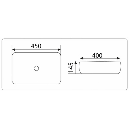 Раковина CeramaLux MNC 554