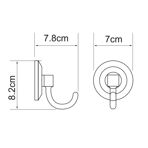 Крючок Wasser Kraft Rhein K-6223