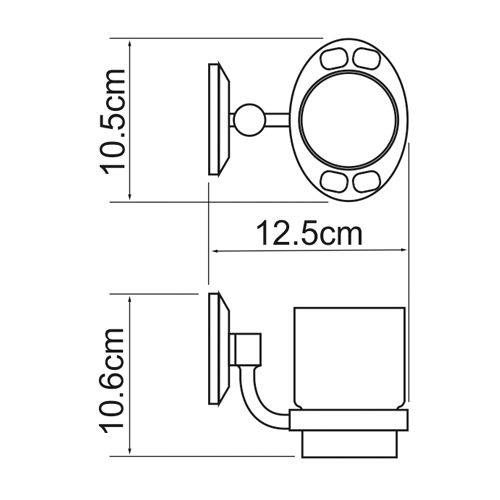 Стакан Wasser Kraft Rhein K-6228