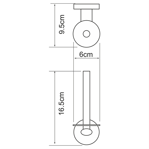 Держатель туалетной бумаги Wasser Kraft Rhein K-6297