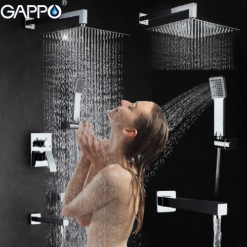 Встраиваемая душевая система Gappo G7102
