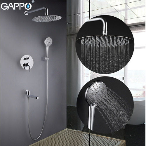 Встраиваемая душевая система Gappo G7104