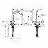 Смеситель Hansgrohe Logis 71222000 для раковины