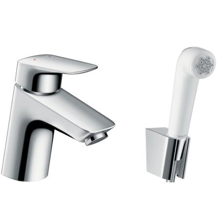 Смеситель Hansgrohe Logis 71290000 для раковины с гигиеническим душем