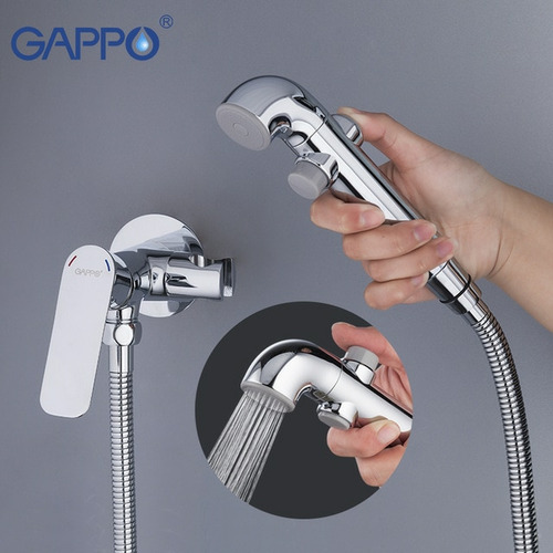 Смеситель Gappo Noar G7248-1 с гигиеническим душем