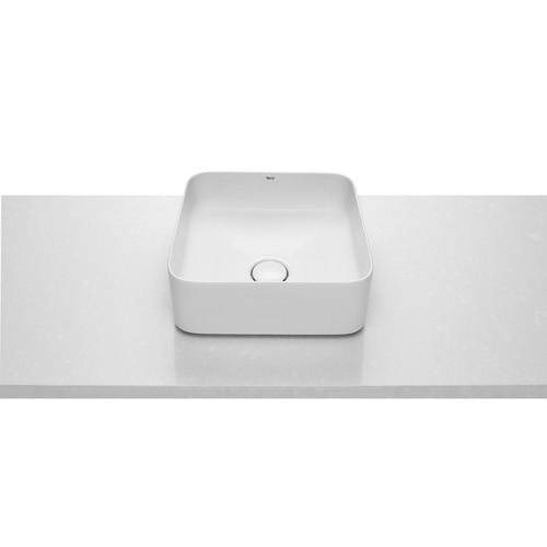 Раковина накладная Roca Z Inspira Square 370х370х140 мм квадратная