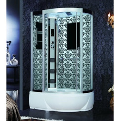 Душевая кабина Niagara Lux 7712W L с гидромассажем Белый