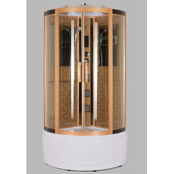 Душевая кабина Niagara Lux 7790G с гидромассажем Золото