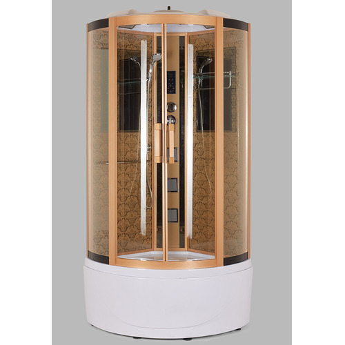Душевая кабина Niagara Lux 7790G с гидромассажем Золото