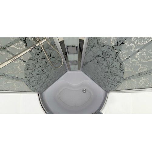 Душевая кабина Niagara Lux 7710W с гидромассажем Белый