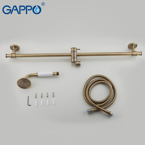 Душевой гарнитур Gappo G8017-4 бронза