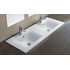 Раковина CeramaLux N YJ 809-120 двойная