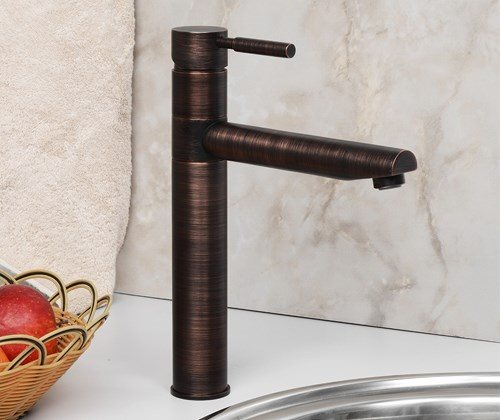Смеситель Wasser Kraft A8147 для кухни тёмная бронза