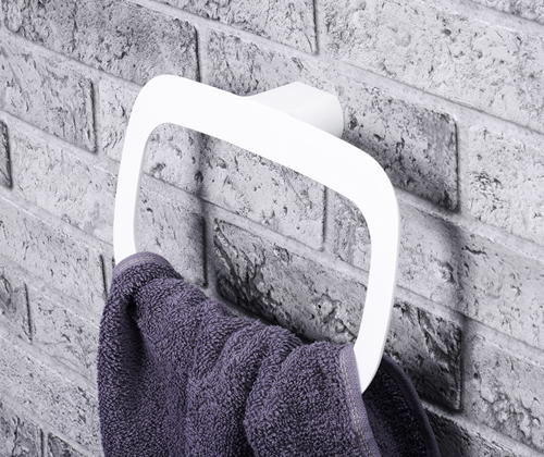 Полотенцедержатель кольцо Wasser Kraft Kammel K-8360 WHITE