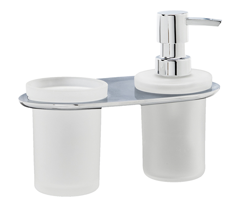 Стакан и дозатор для мыла Wasser Kraft Kammel K-8389 с держателем