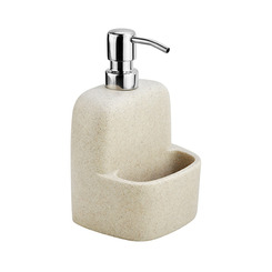 Дозатор мыла Wasser Kraft K-8499 с ёмкость для губки 430 мл