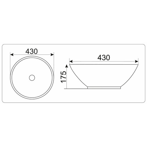 Раковина CeramaLux N 9003А
