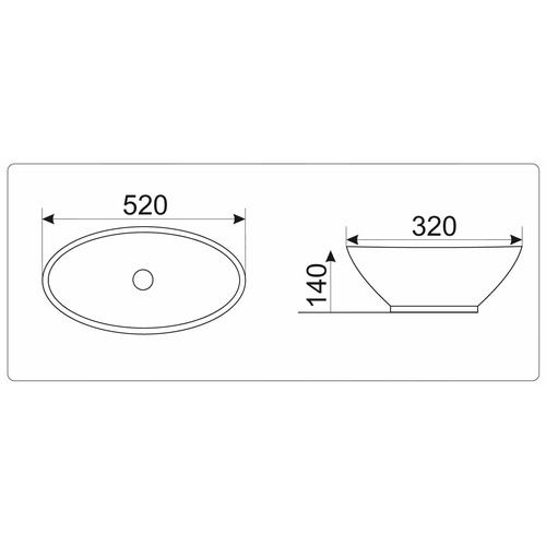 Раковина CeramaLux N 9021