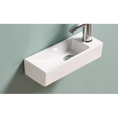 Раковина CeramaLux N 9048FL левосторонняя