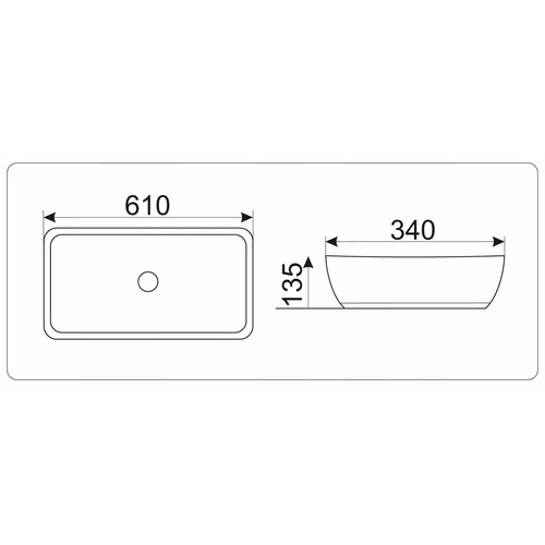 Раковина CeramaLux N 9217