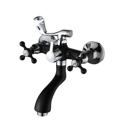 Смеситель для ванны Ammore A3081-A чёрный