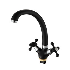 Смеситель для раковины Ammore A5381-A чёрный