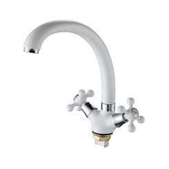 Смеситель для раковины Ammore A5381-C белый