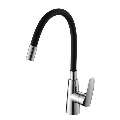 Смеситель для кухни Ammore A5505-1 хром-черный