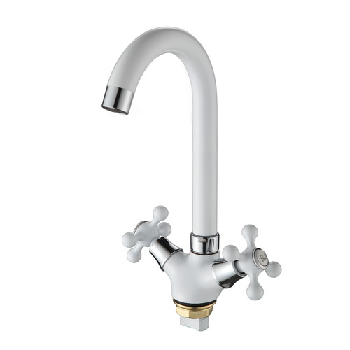 Смеситель для раковины Ammore A5681-C белый