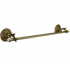 Полотенцедержатель 70 см Art&Max Art Barocco Crystal AM-1779-Br-C Бронза