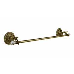 Полотенцедержатель 54 см Art&Max Art Barocco Crystal AM-1780-Br-C Бронза
