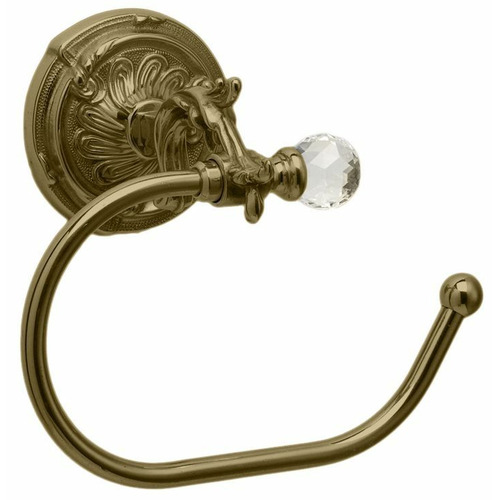 Держатель для туалетной бумаги Art&Max Art Barocco Crystal AM-1782-Br-C Бронза