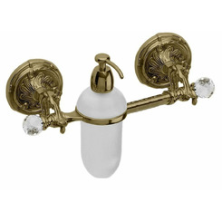 Полотенцедержатель с диспенсером Art&Max Art Barocco Crystal AM-2057D-Do-Ant-C Античное золото