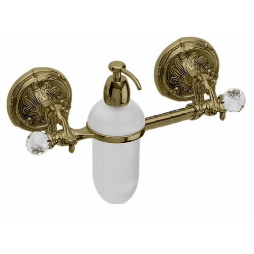 Полотенцедержатель с диспенсером Art&Max Art Barocco Crystal AM-2057D-Do-Ant-C Античное золото