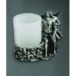 Стакан настольный Art&Max Art Romantic AM-B-0081D-T Серебро