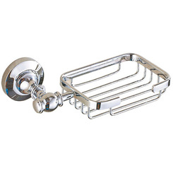 Мыльница решетка CeramaLux Bianco 52005 Хром