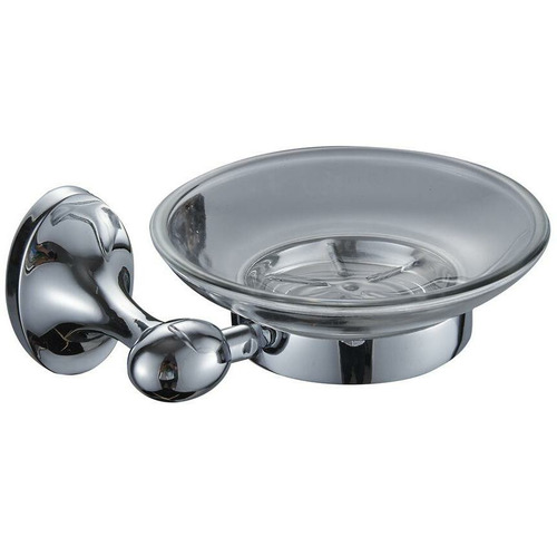 Мыльница стекло CeramaLux Bell 53504 Хром