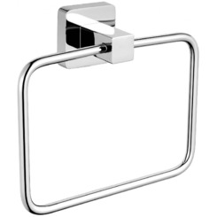 Полотенцедержатель кольцо CeramaLux Quadro 61906 Хром
