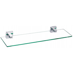 Полка стеклянная CeramaLux Quadro 61911 Хром