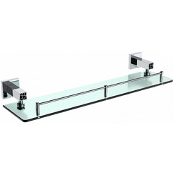 Полка стеклянная CeramaLux Venezia 88611-1 Хром