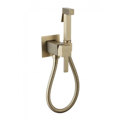 Смеситель с гигиеническим душем CeramaLux KBS/006 бронза