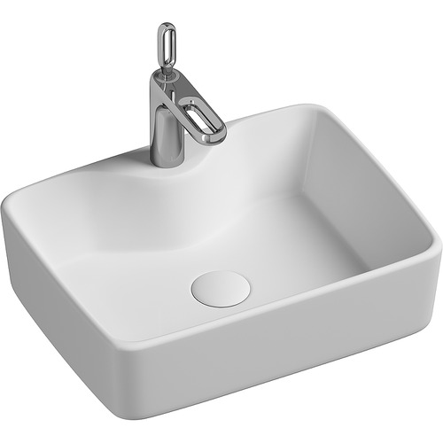 Раковина накладная Ceramica Nova Element CN6033 48х37 см, белый глянцевый