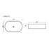 Раковина накладная Ceramica Nova Element CN6075 56,1х35,9 см, белый глянцевый