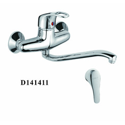 Смеситель для кухни D-Lin D141411 хром латунный
