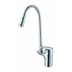 Смеситель для кухни D-Lin D155460-Q хром с гибким изливом