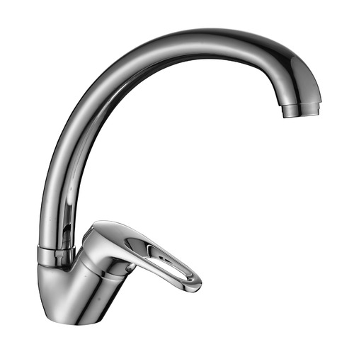 Смеситель Decoroom DR37021 для кухни одноручный с высоким поворотным изливом